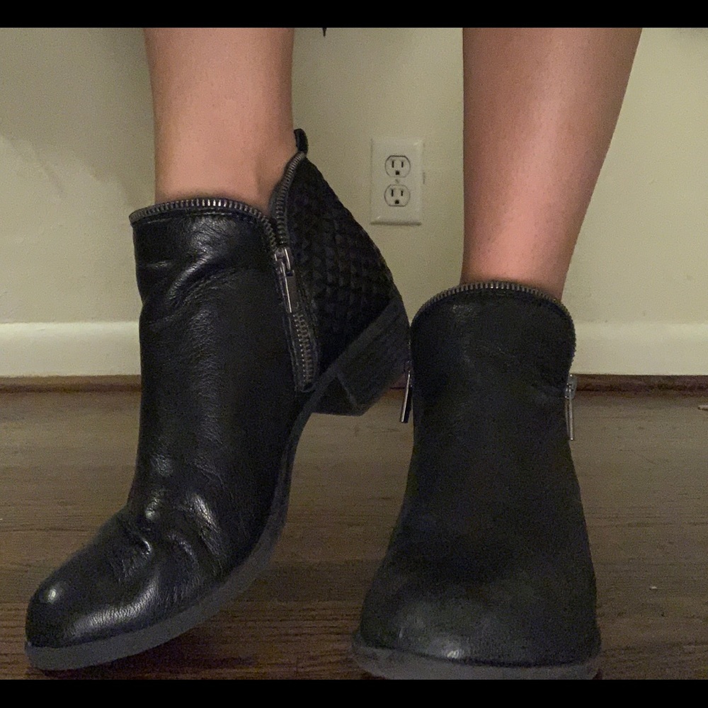 Lucky Brand Black Booties